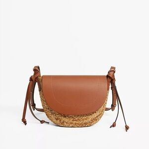 Mango Jute Cross-Body Bag